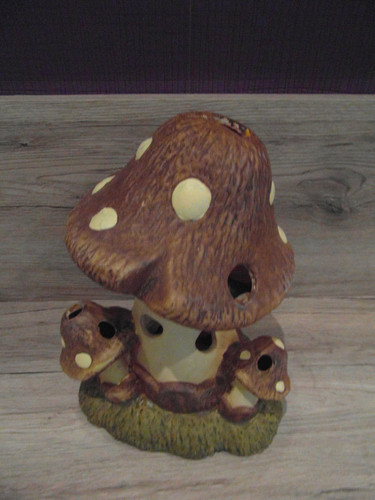 Windlicht teelichthaus pilz - windlicht-,