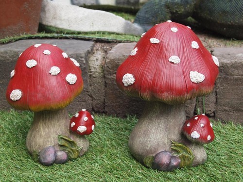 Pilz pilze deko figur - pilze,