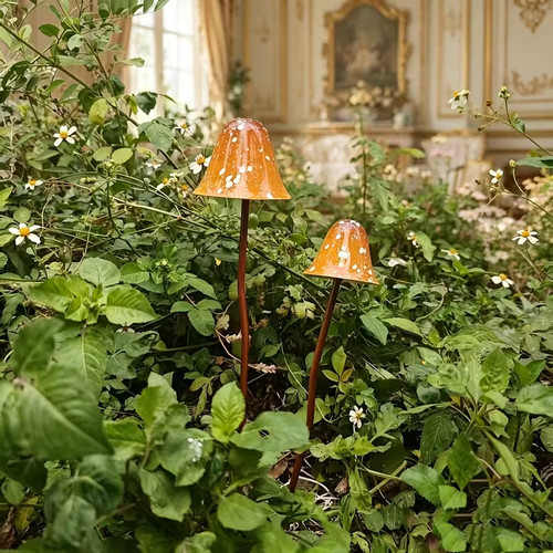Große pilze dekoration - große,