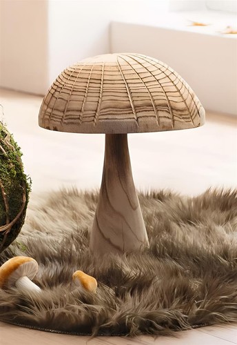 Holz deko figur parasol pilz - deko, "parasol"
