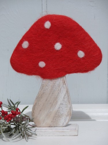 Fliegenpilz herbstdeko pilz - fliegenpilz,