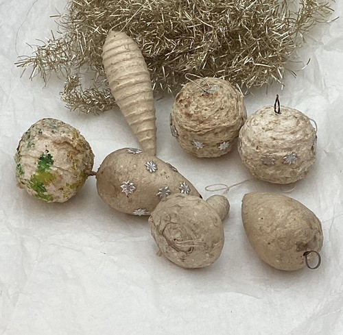 Alt christbaumschmuck teile - , 7